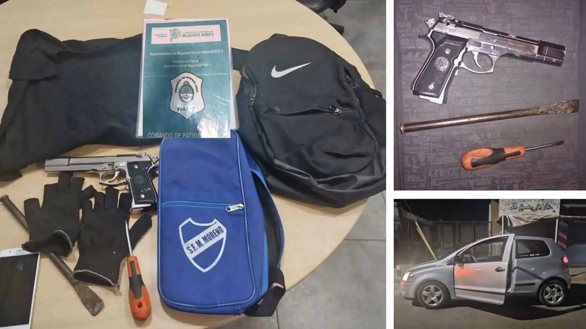 Detenidos intento robo Alberti