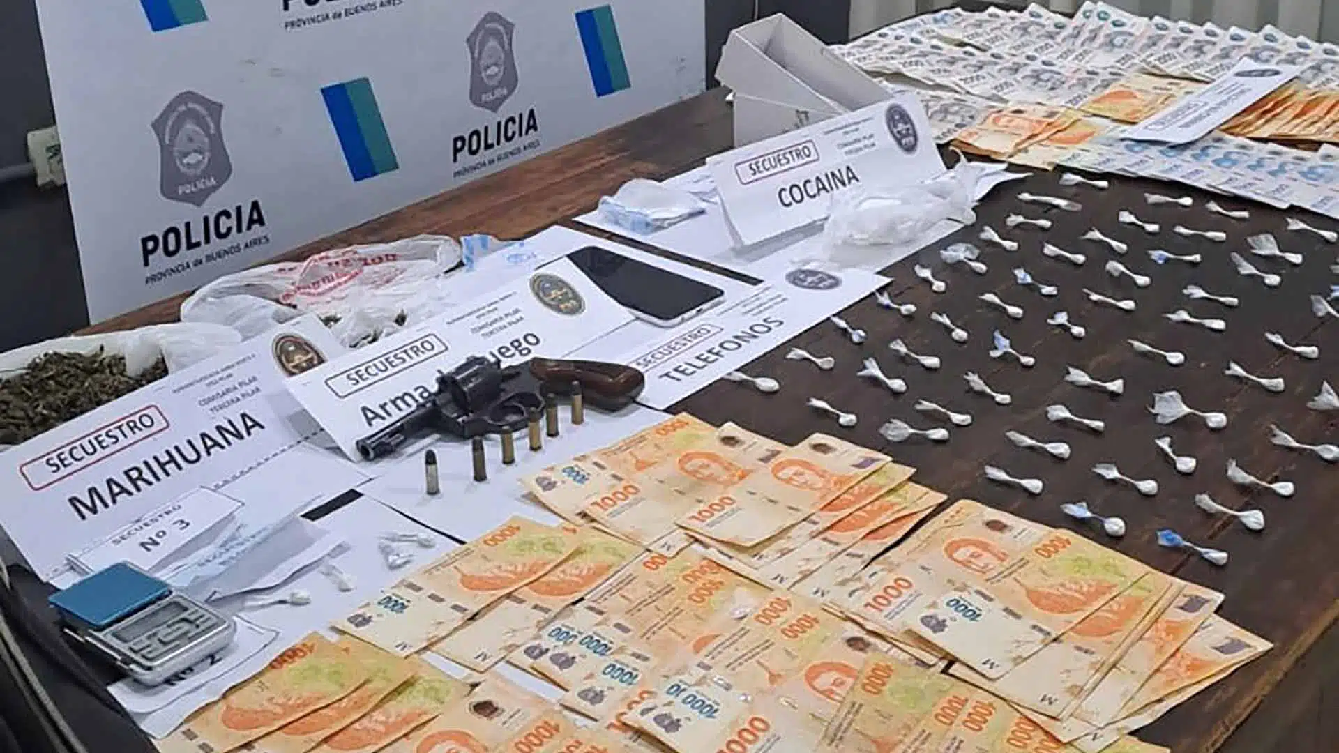 Detenidos droga Pinazo