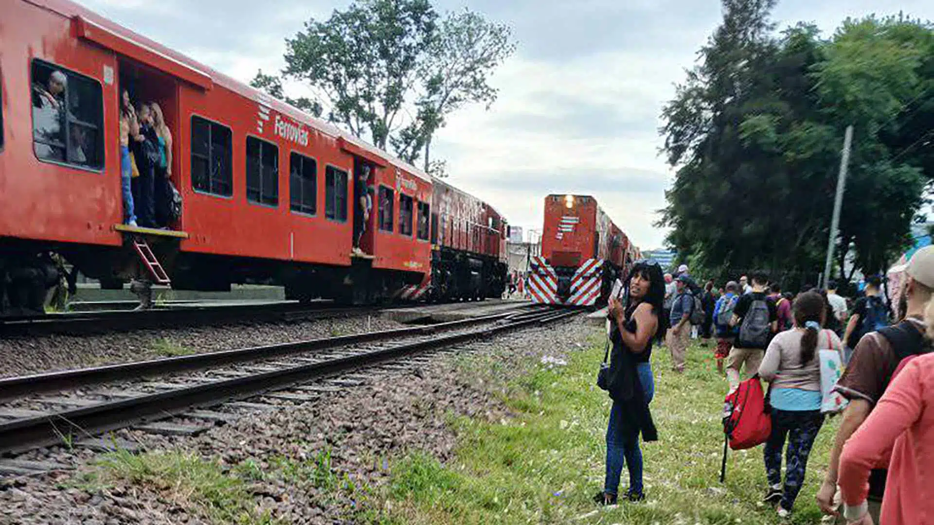 Accidente tren Belgrano Norte