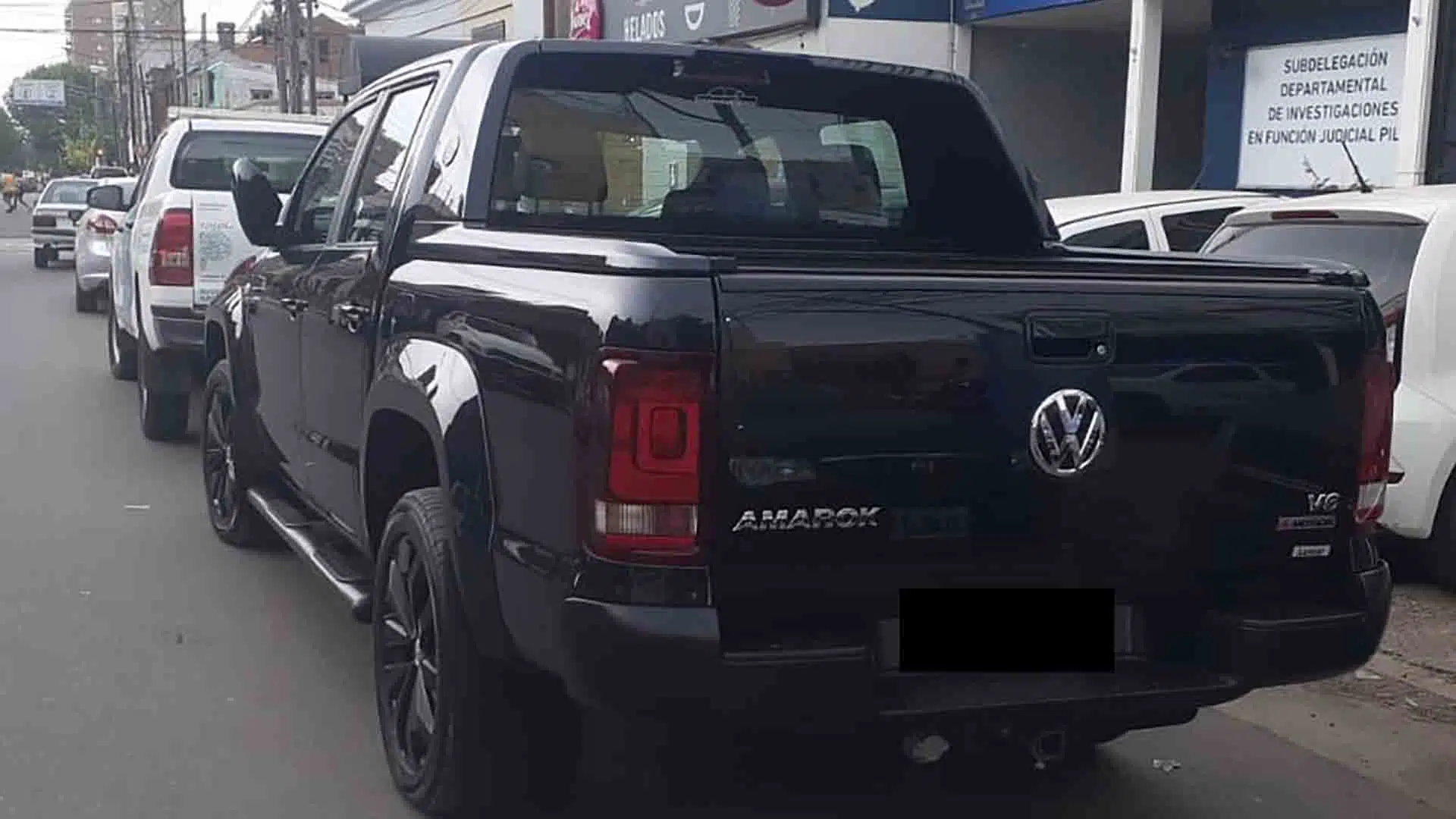 detenido auto robado
