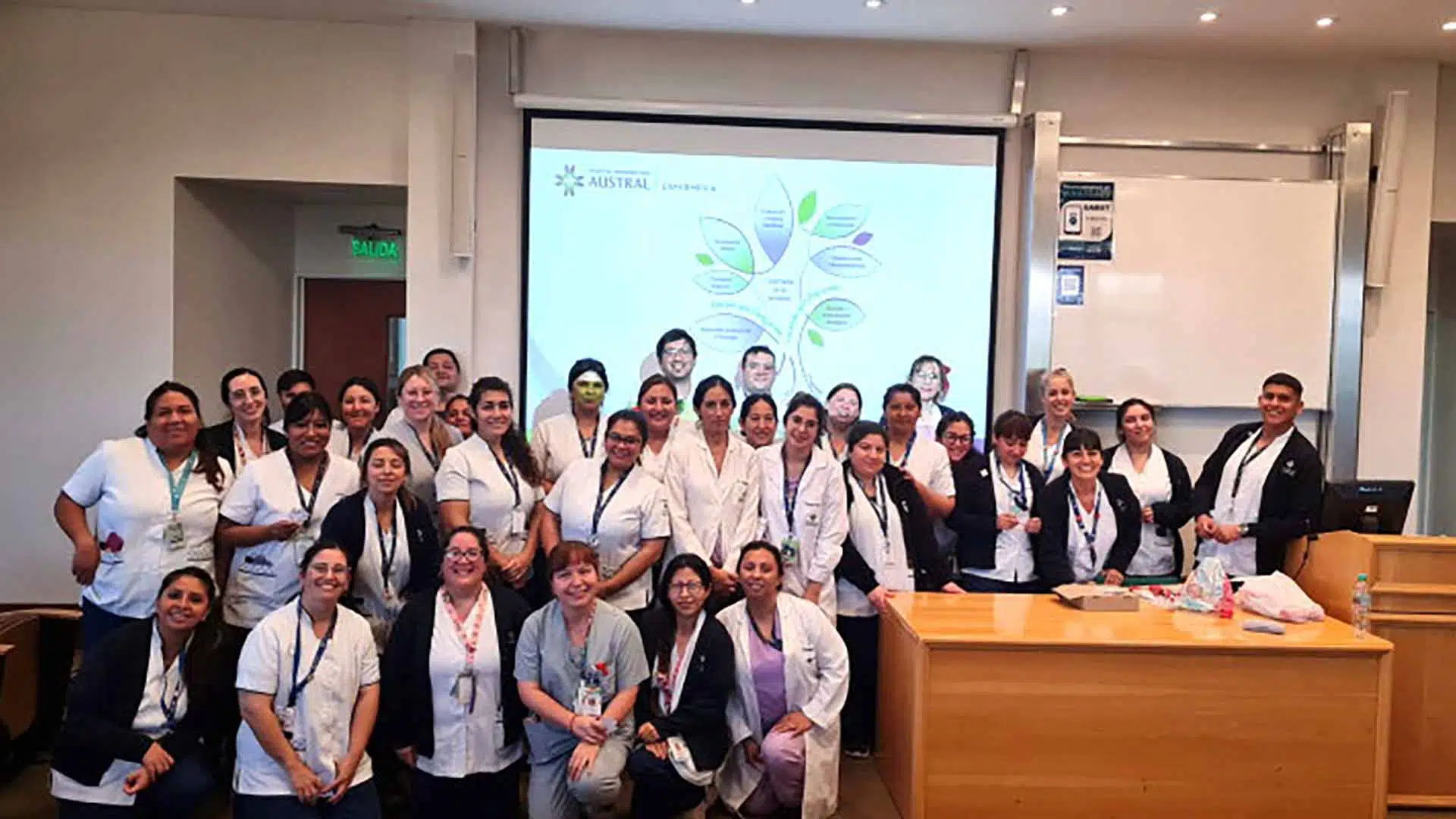 Hospital Austral enfermería