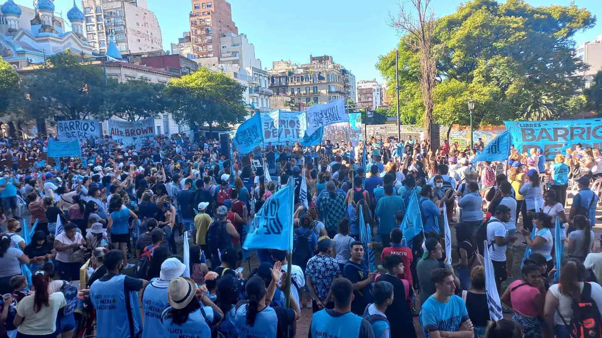 barrios de pie