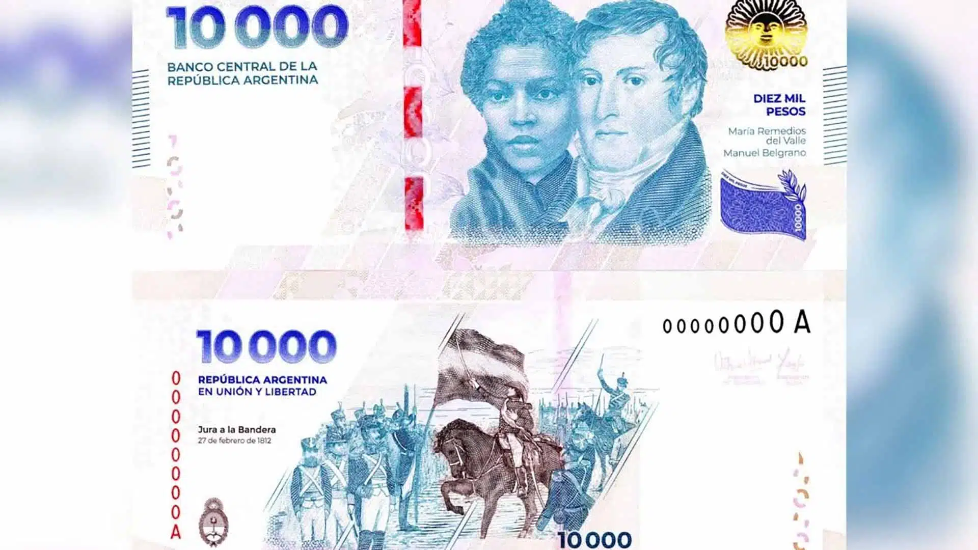 Billetes 10.000