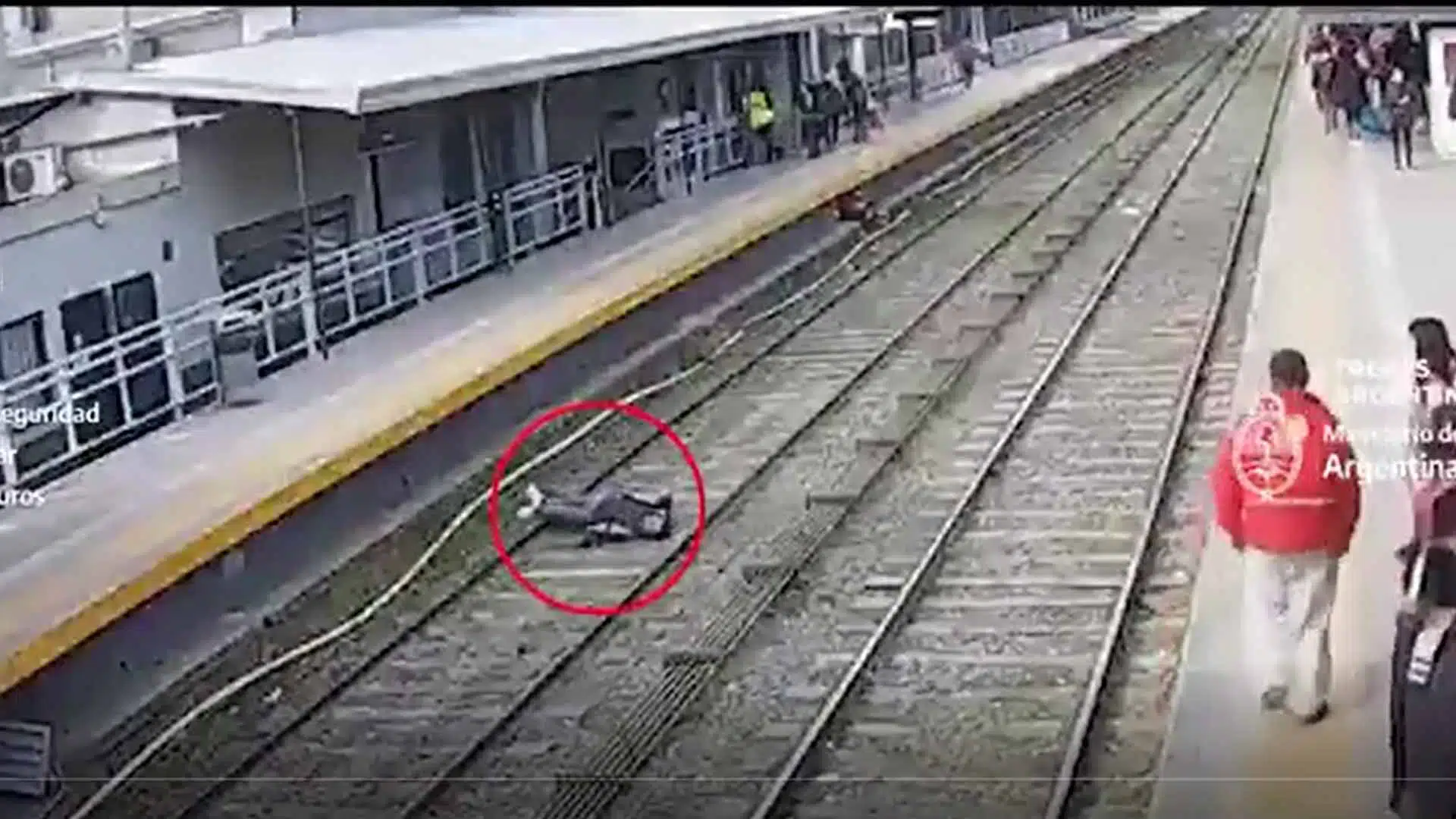 Caído tren