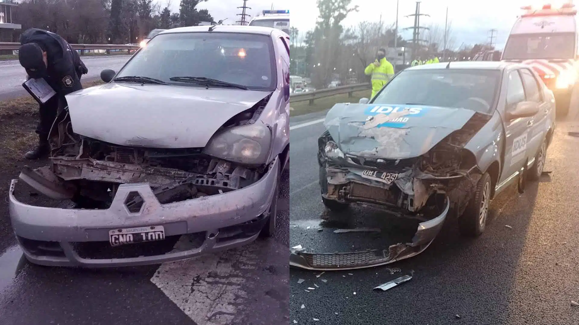 Choque múltiple Panamericana