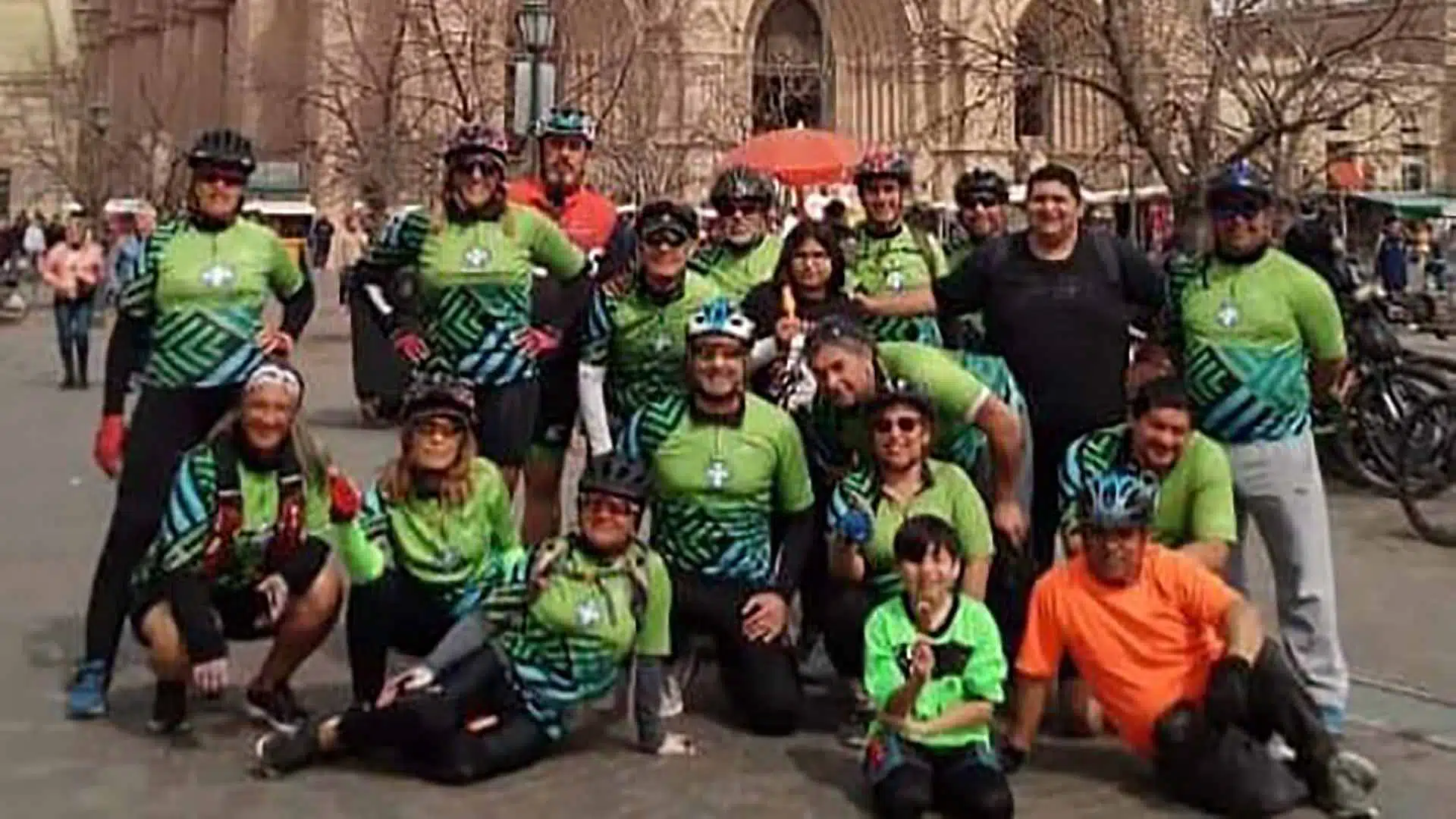 Peregrinación en bicicleta a Luján