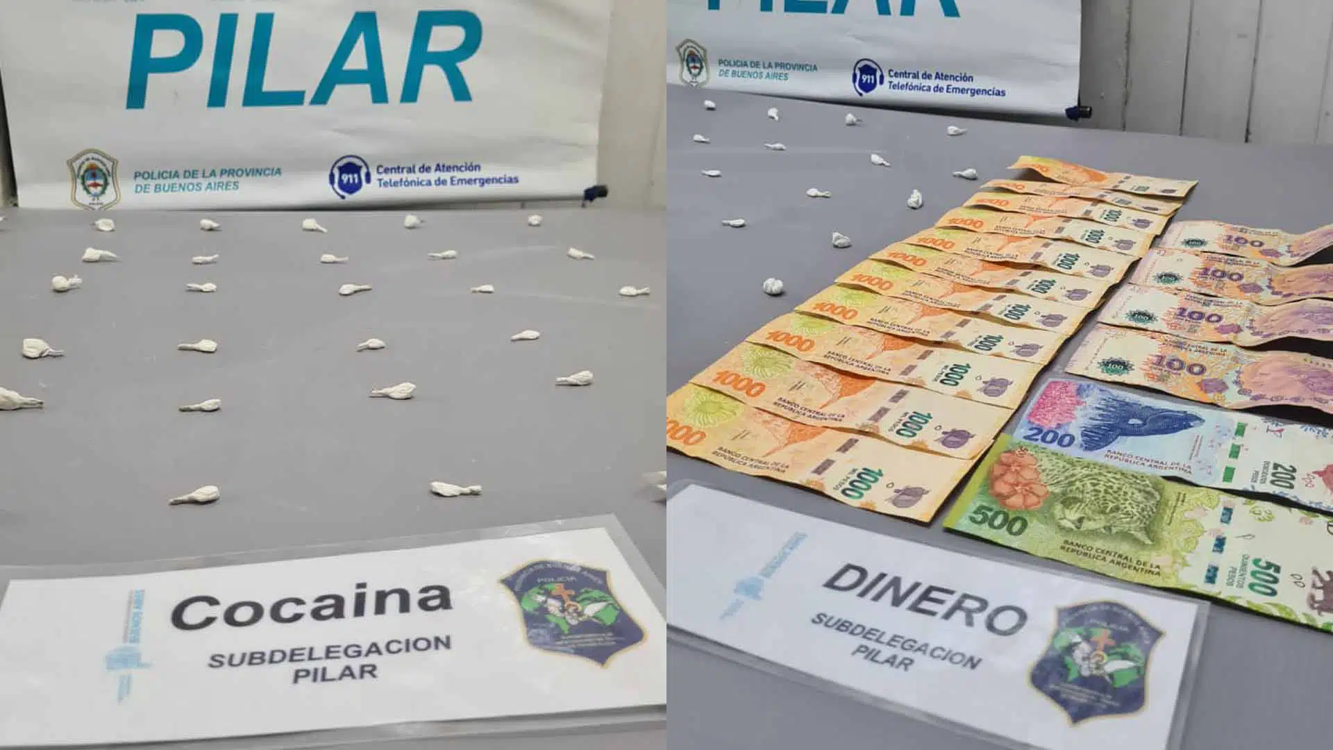 Dealers detenidos derqui
