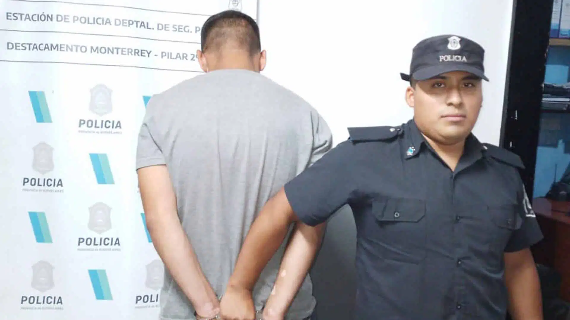 Detenido Derqui drogas