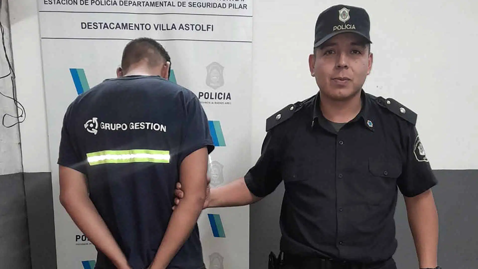 Detenido usurpación Astolfi