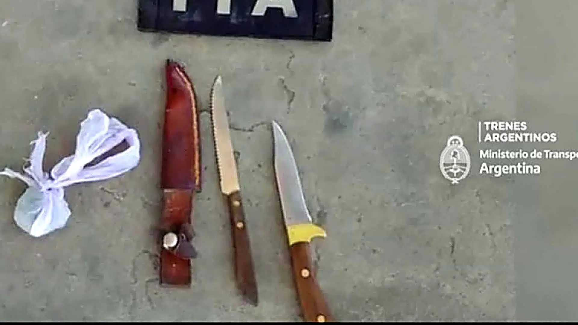 Detenido amenazas tren San Martín