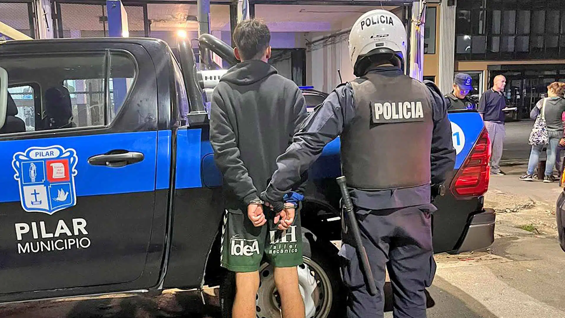 Detenido camioneta robada