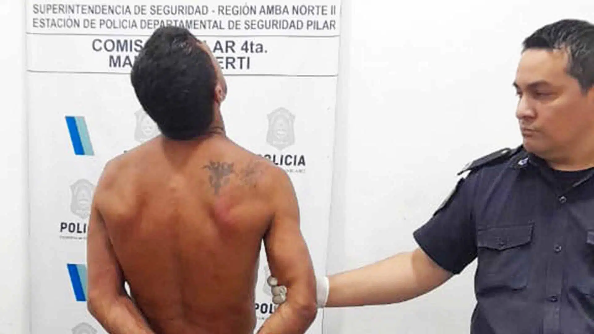Destrozó la vivienda de su madre