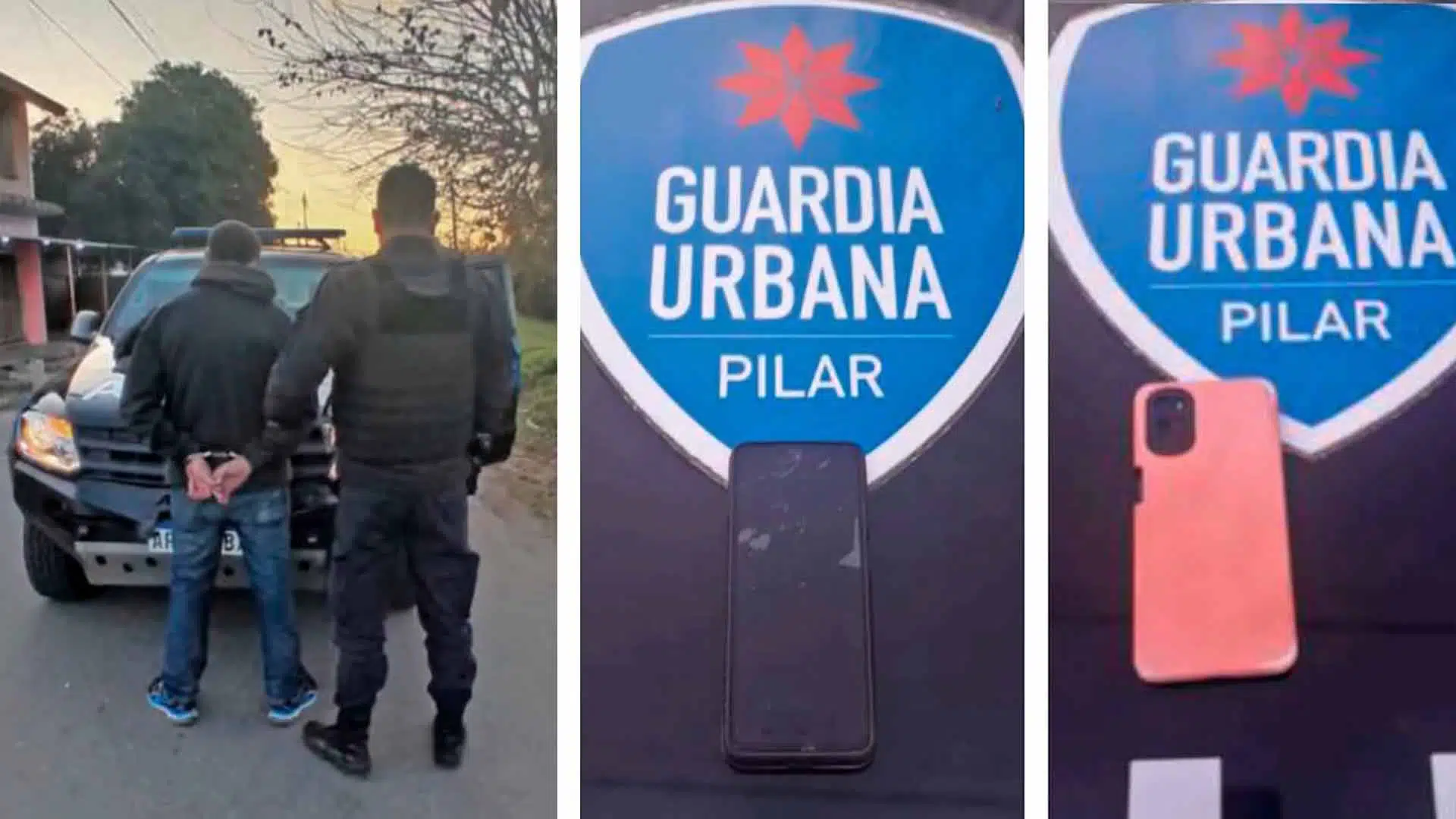 Robo celular Del Viso