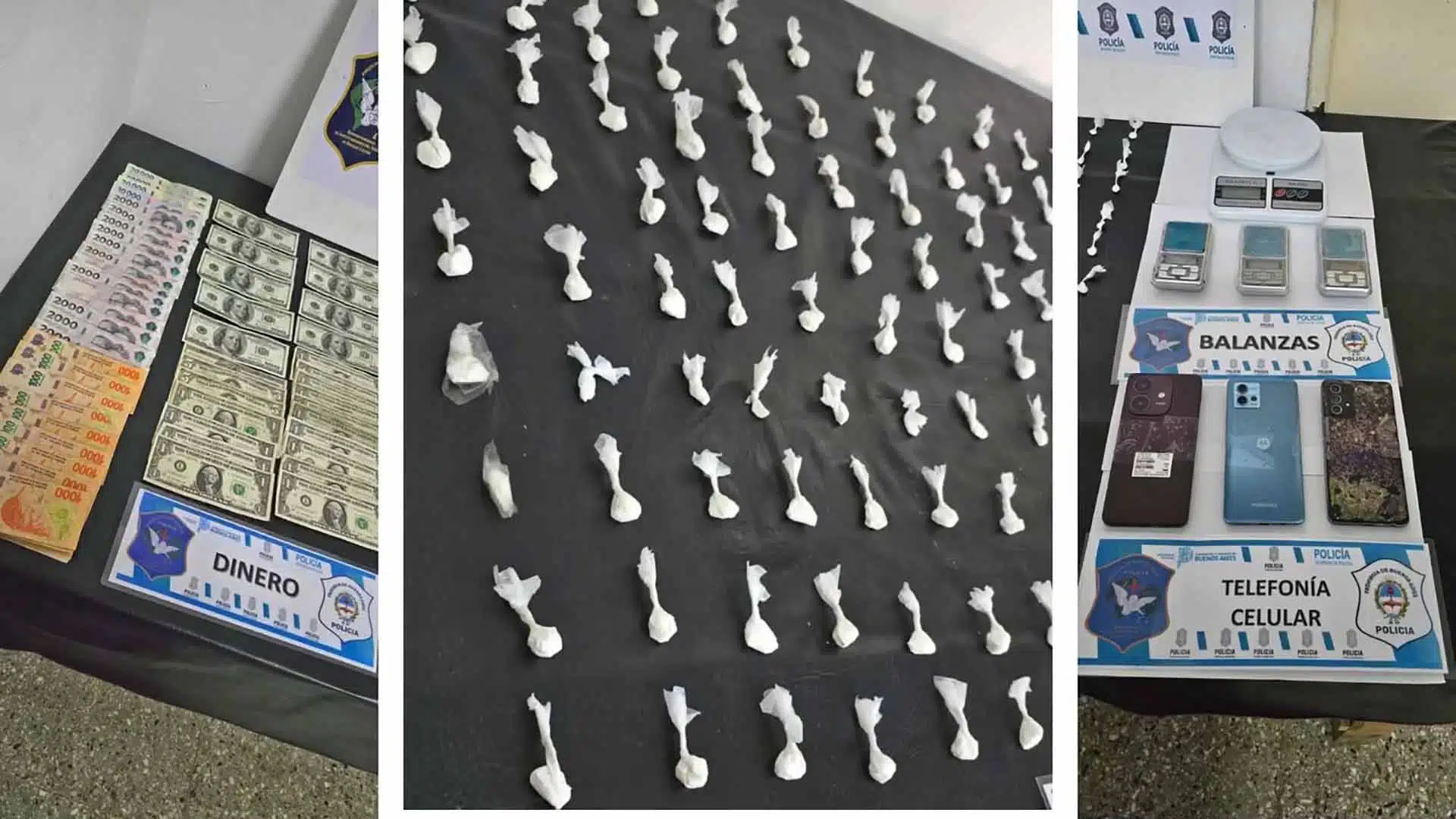 Detenidos droga Villa Verde