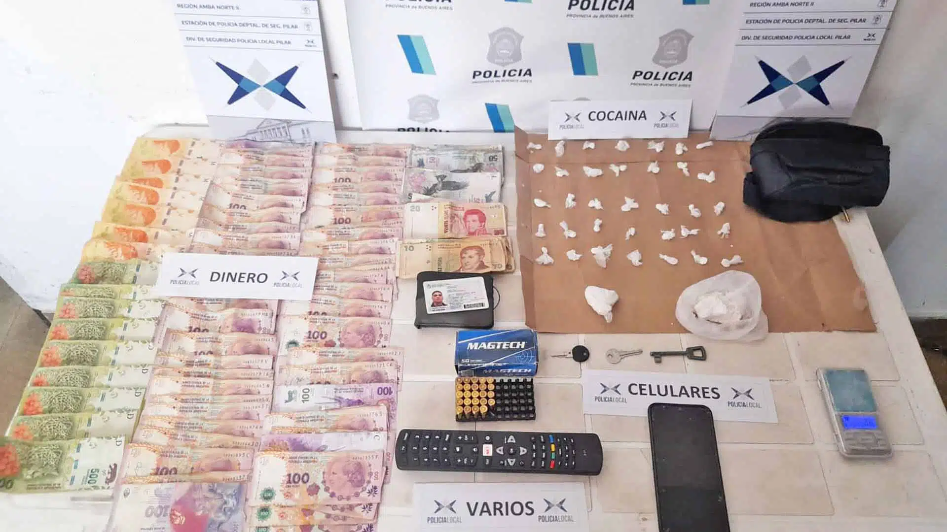 Dealer detenido Agustoni