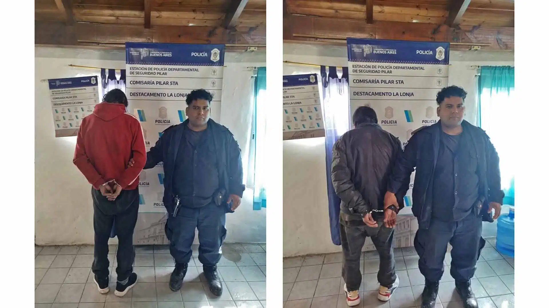 Detenidos drogas chaleco antibalas