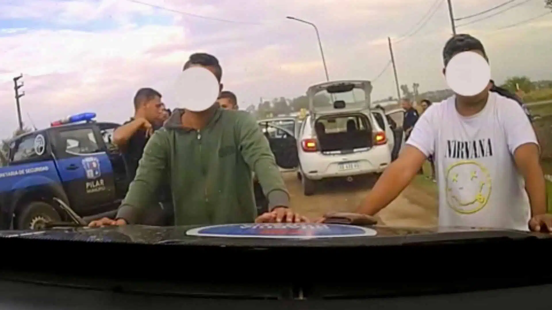 Detenidos robo