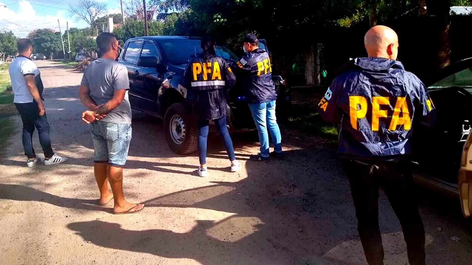 Secuestro familia en Pilar