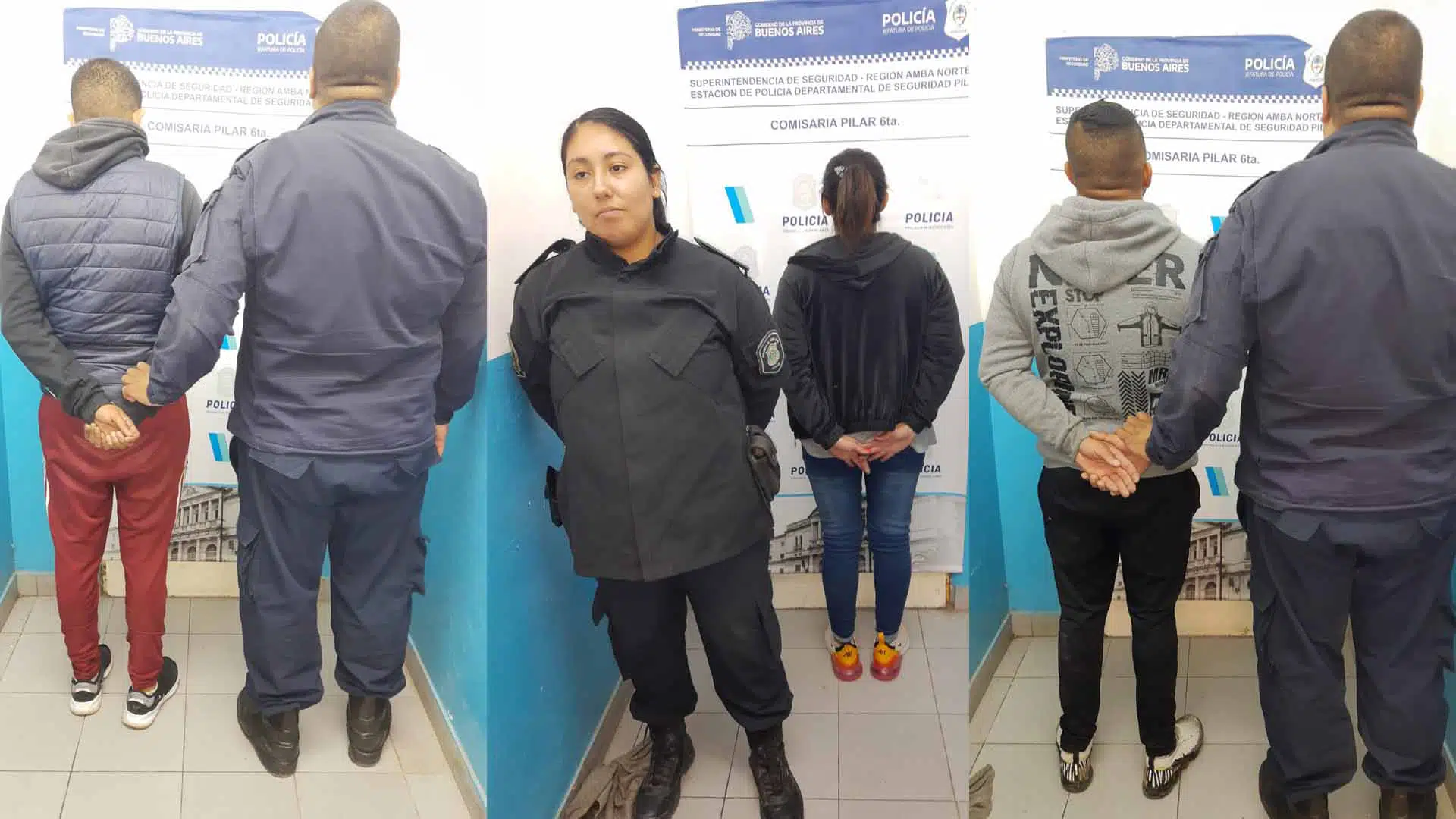 Usurpadores detenidos