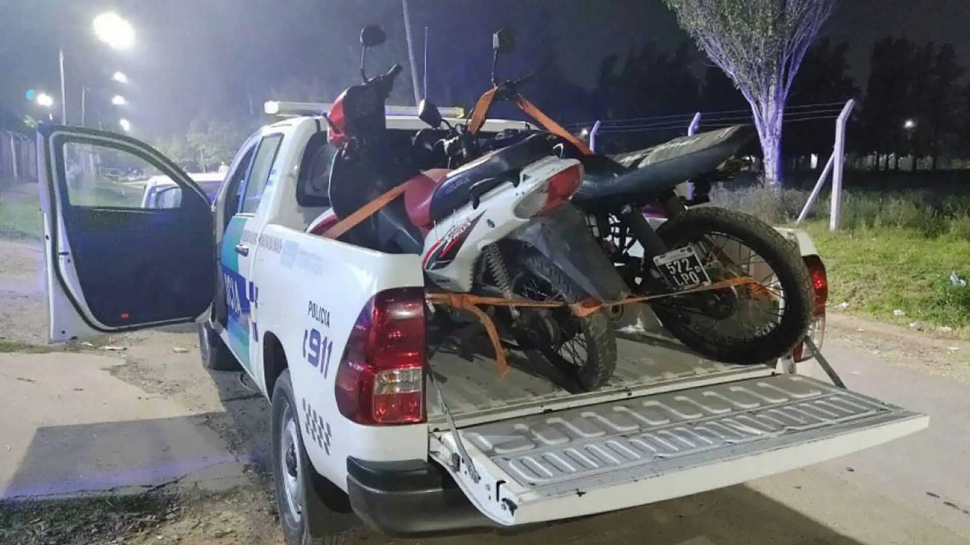 Detenidos venta moto robada