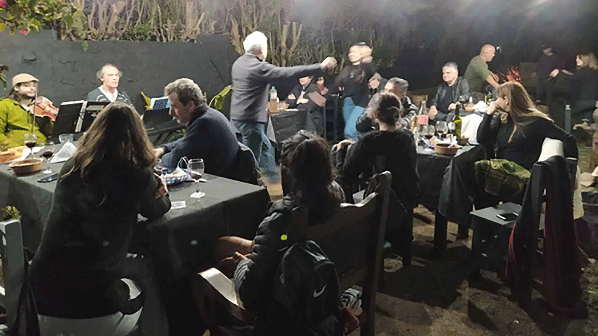 Dios los cría patio