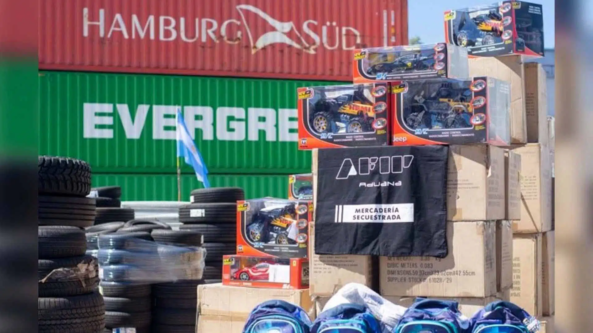 Aduana donaciones