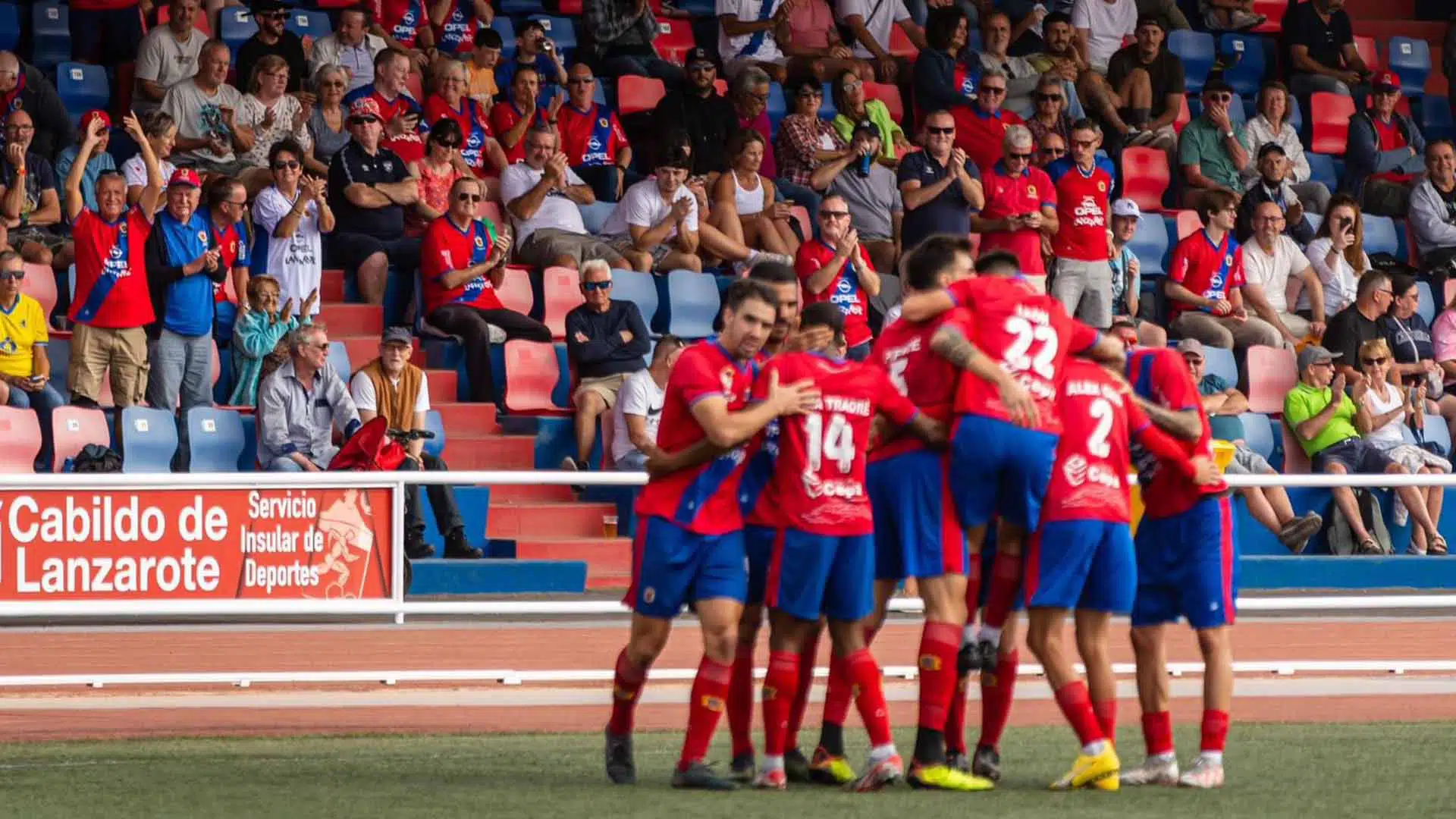 Equipo español en Pilar