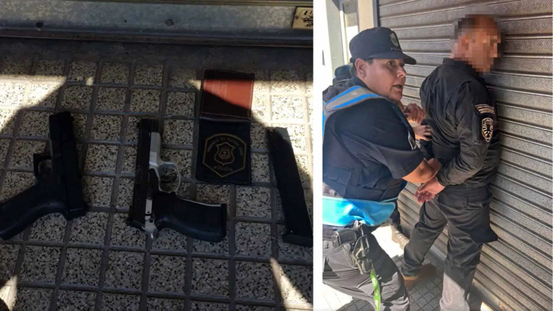 Fingía ser policía