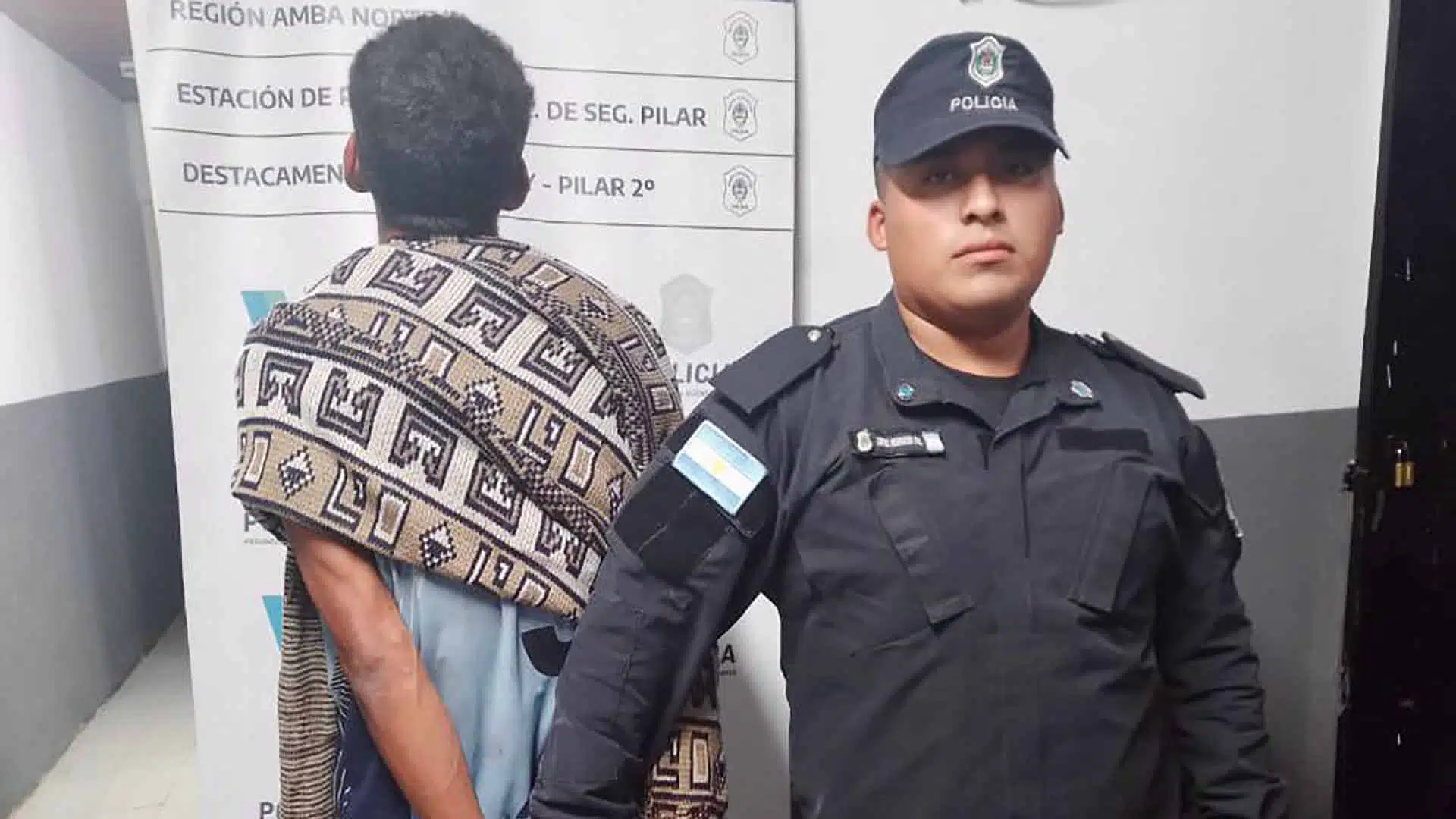 Delincuente detenido Derqui