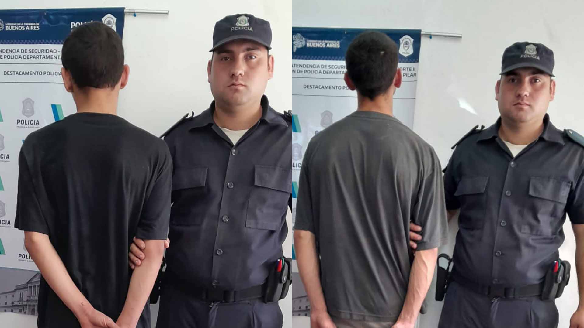Detenidos robo Agustoni