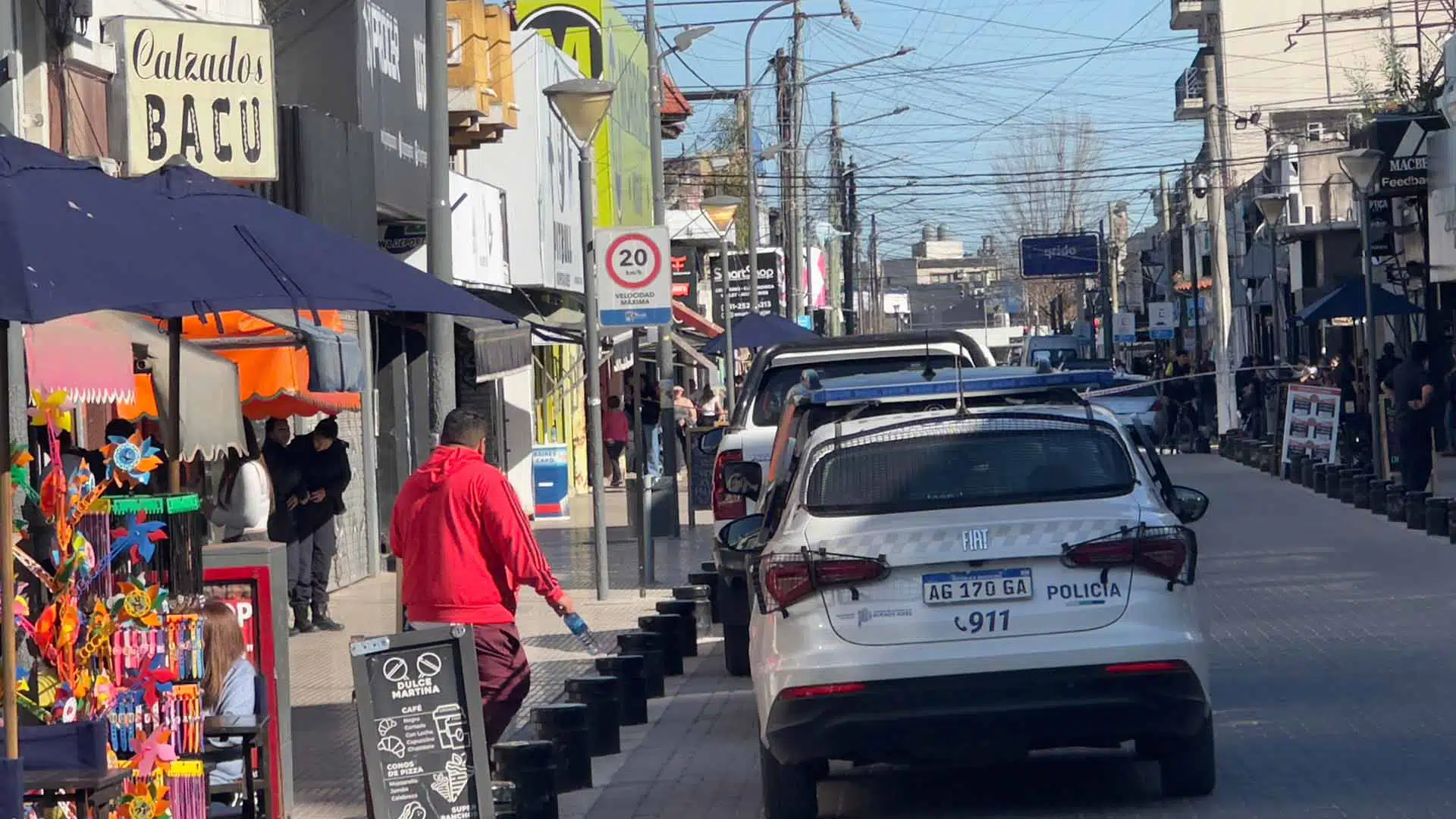 Homicidio Pilar centro
