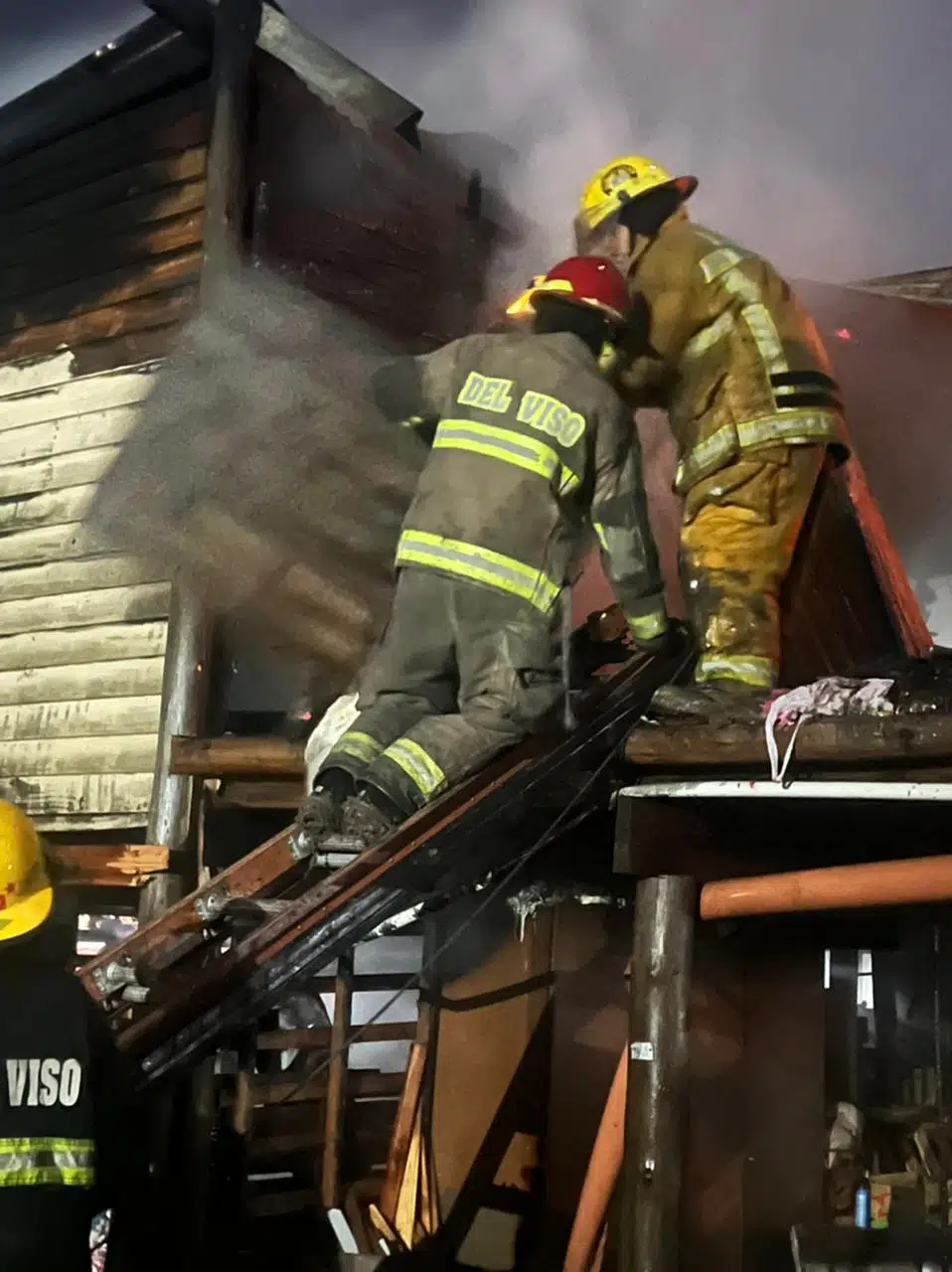Incendio merendero Pinazo