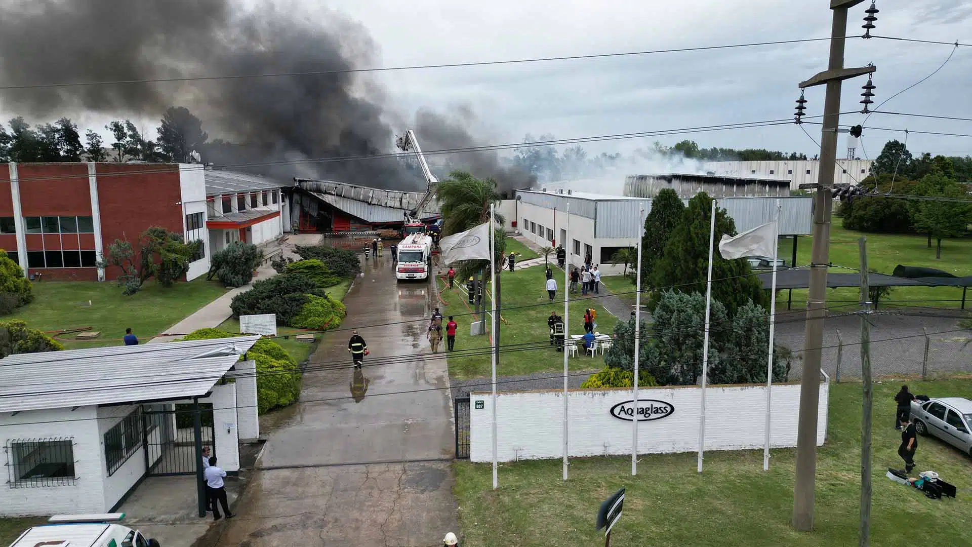 Incendio Parque Industrial