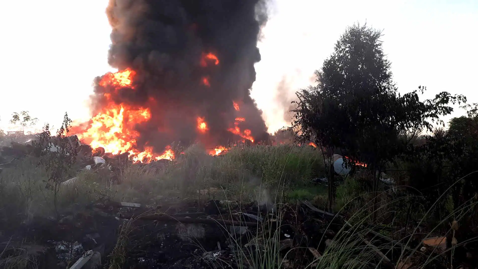 incendio montonera