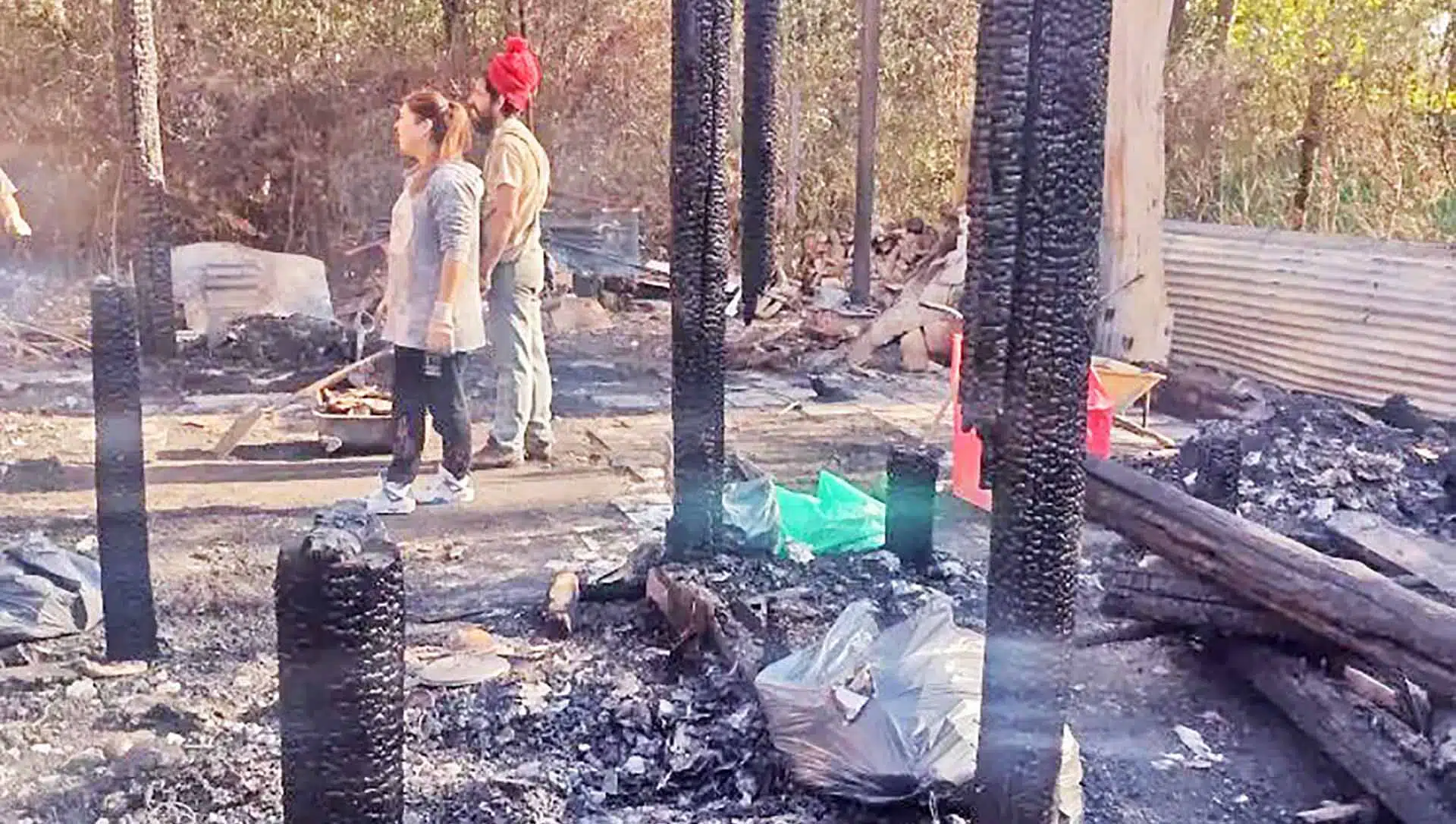 Colecta incendio docente