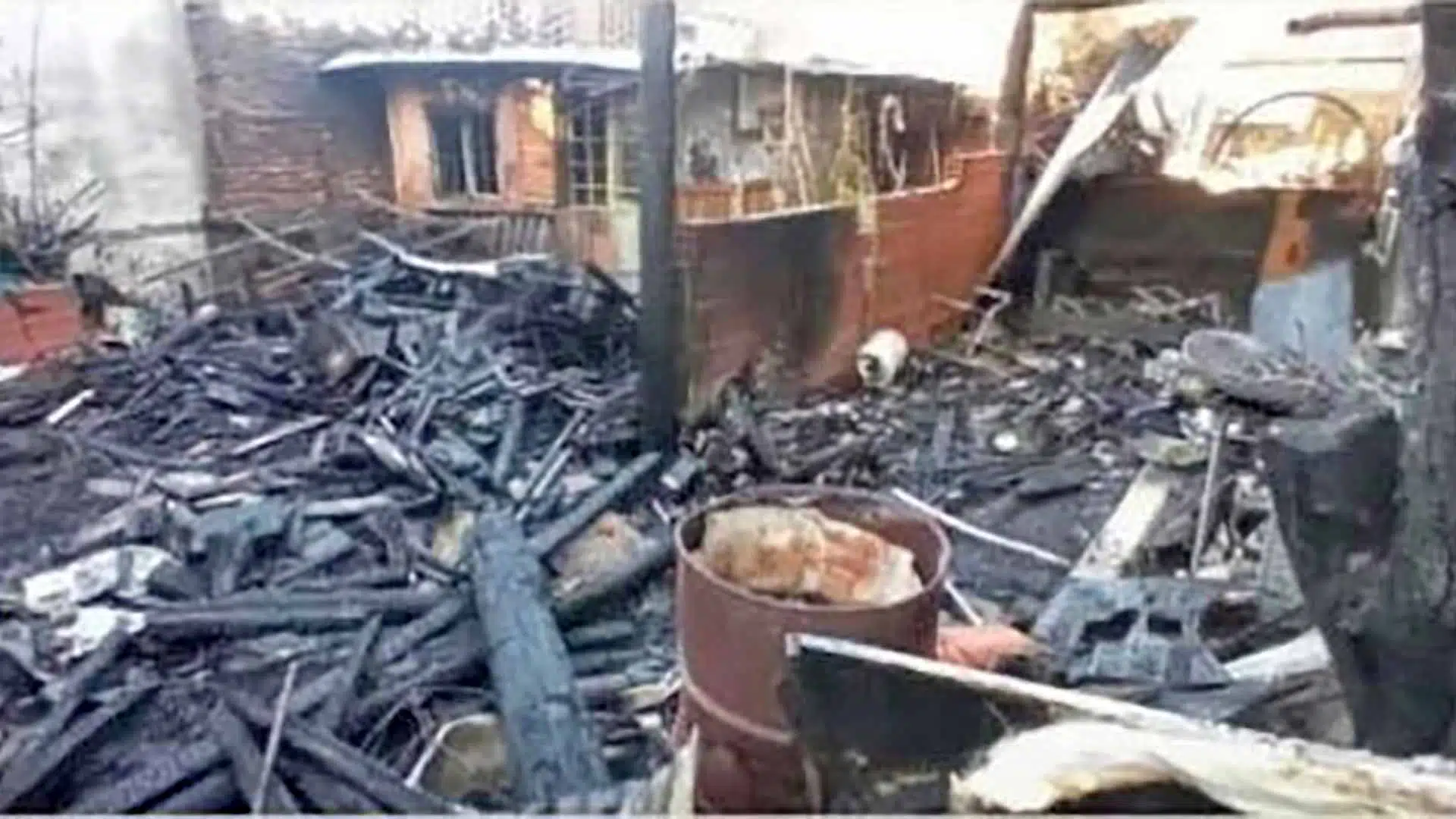 Incendio casa Agustoni