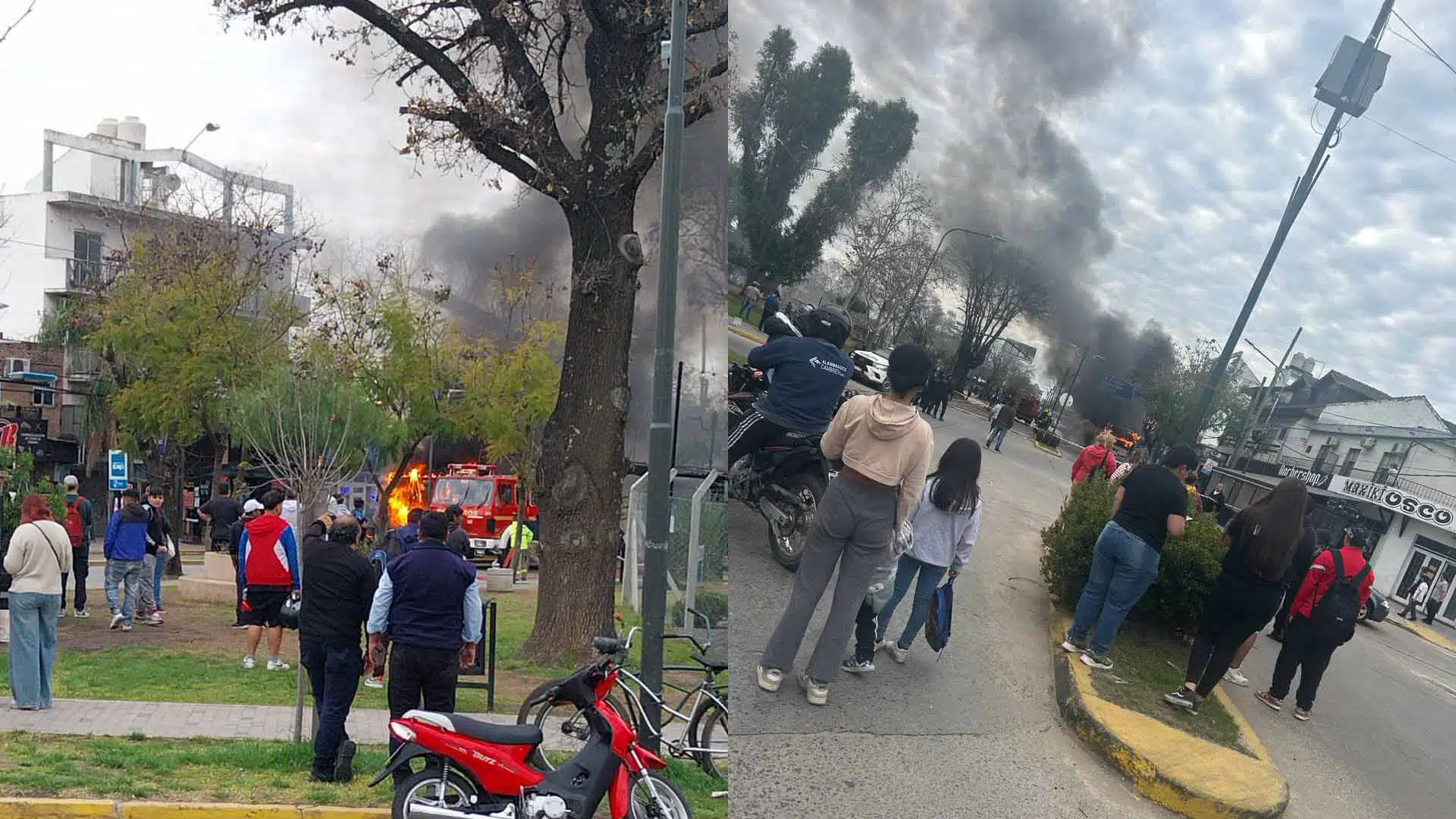 Incendio colectivo Pilar