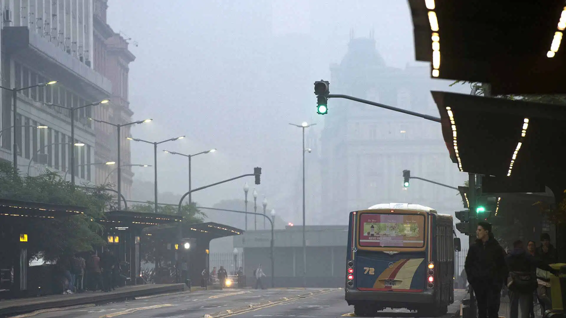 Incendio humo Uruguay