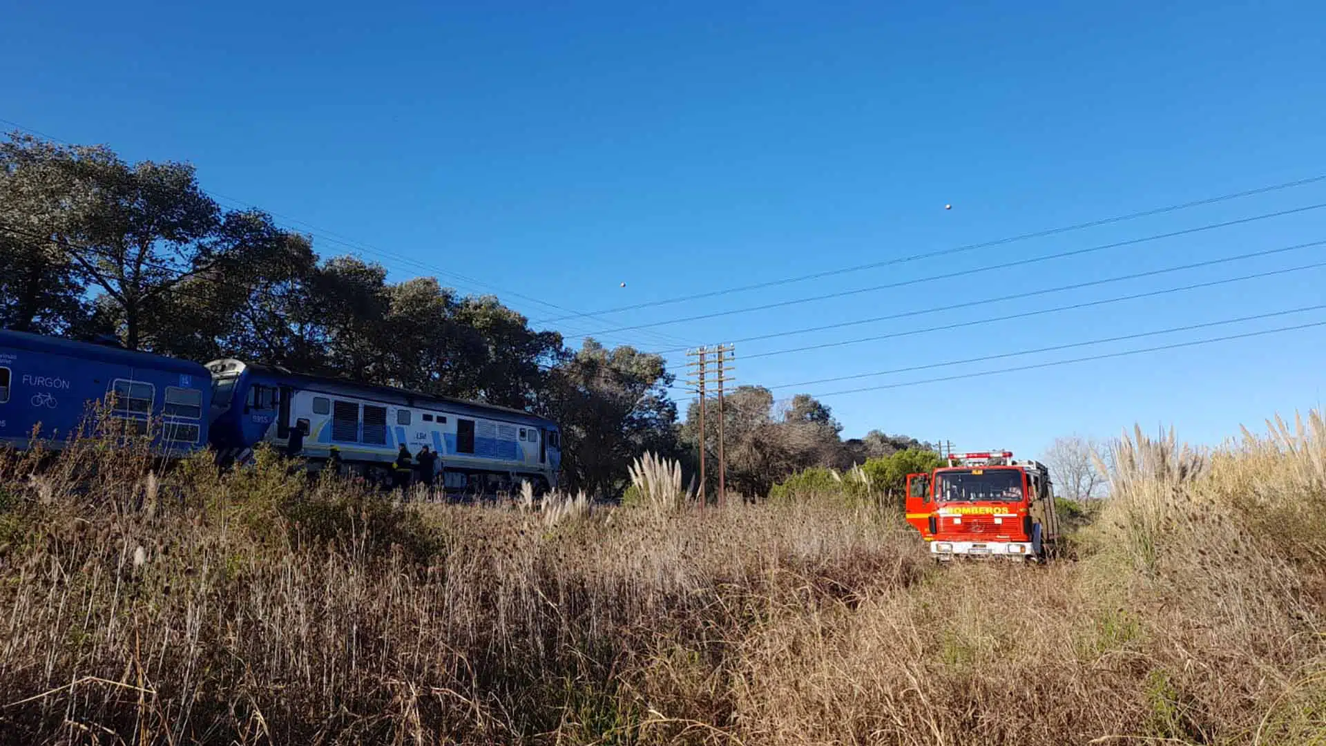 Incendio locomotora Astolfi