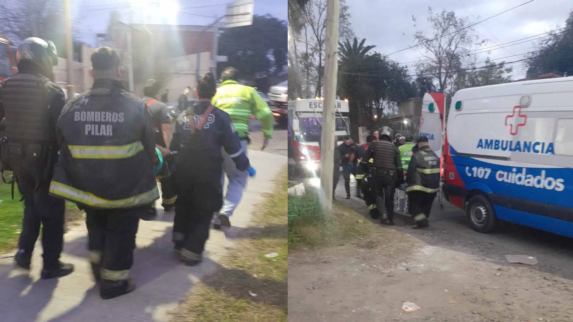 Suicidio tren San Martín