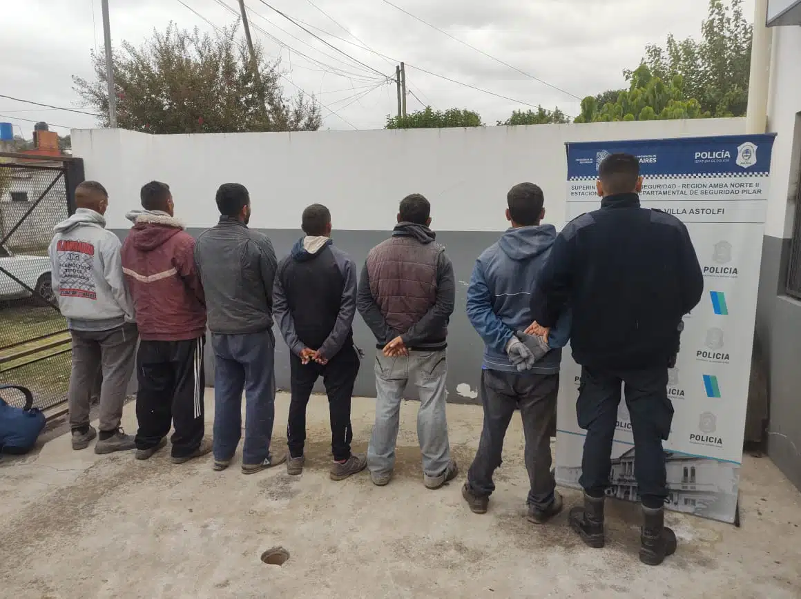 Usurpadores detenidos
