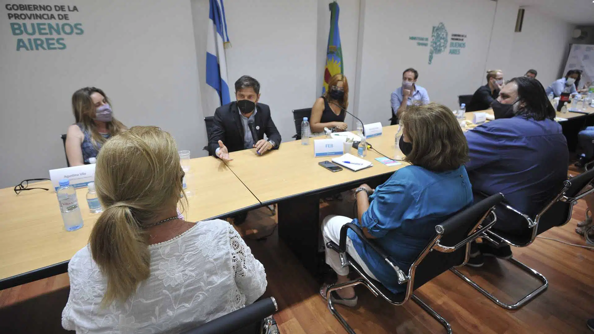 Kicillof gremios