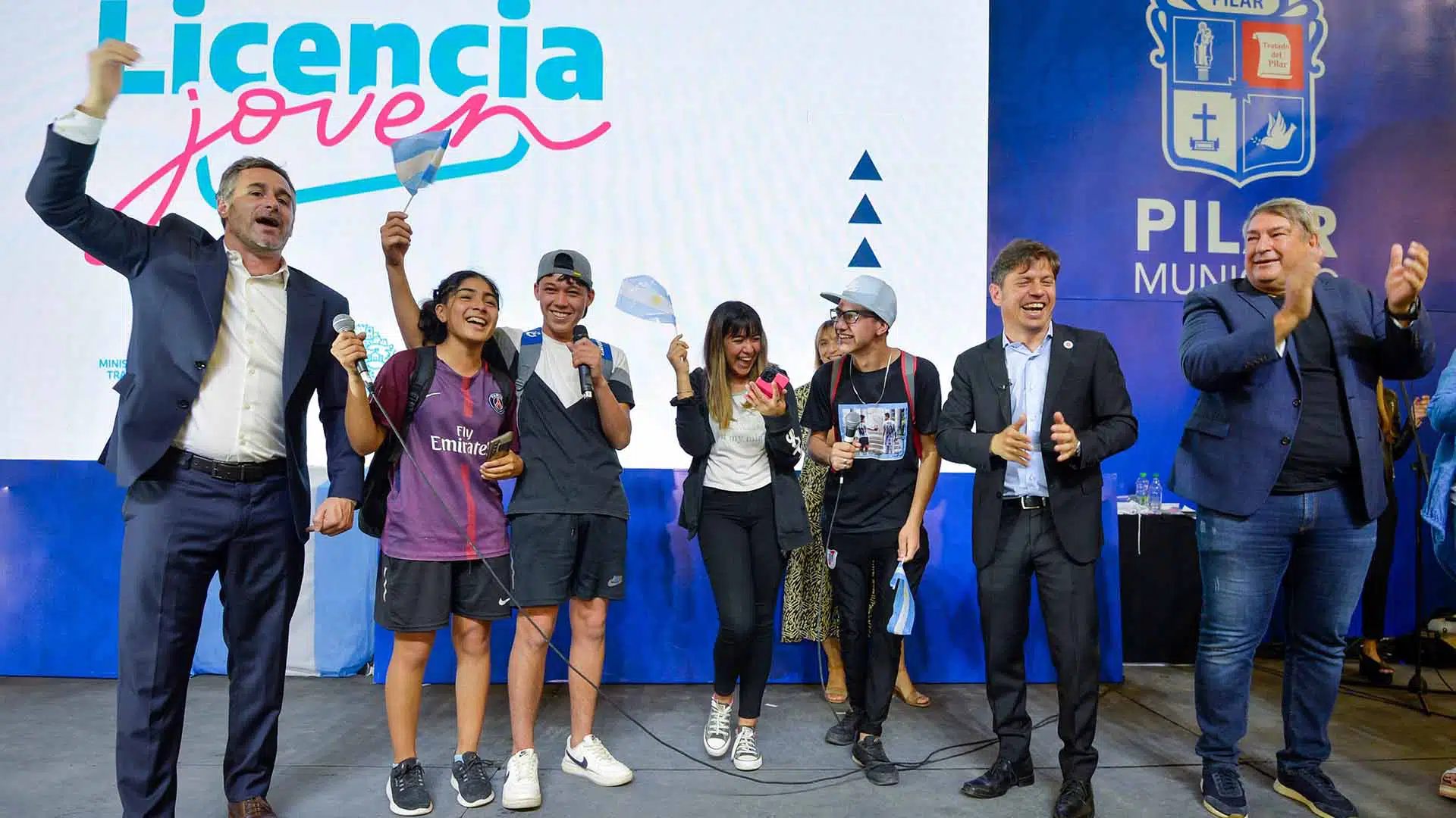 Kicillof en Pilar