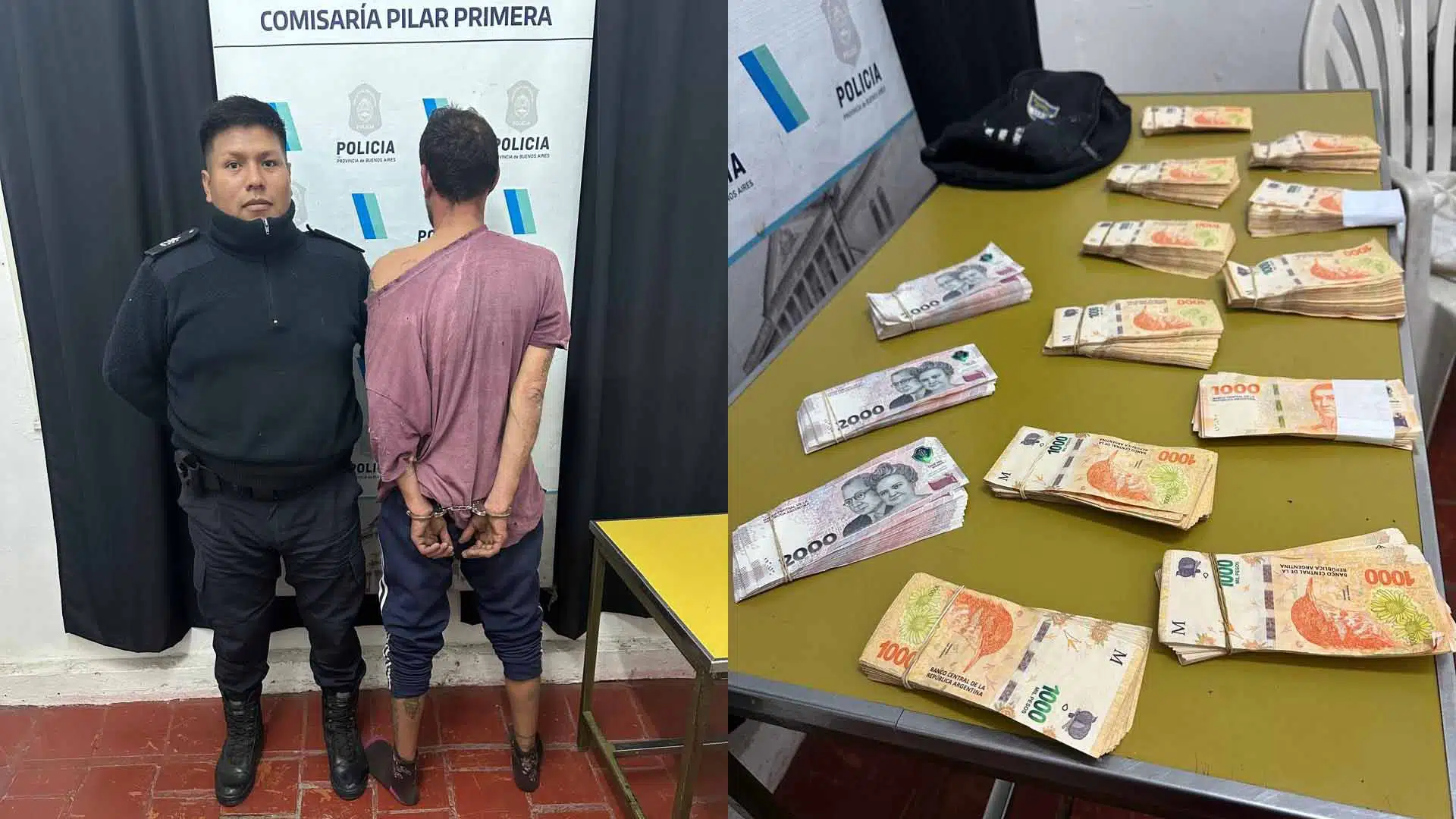 Detenido robo millonario Villa Buide
