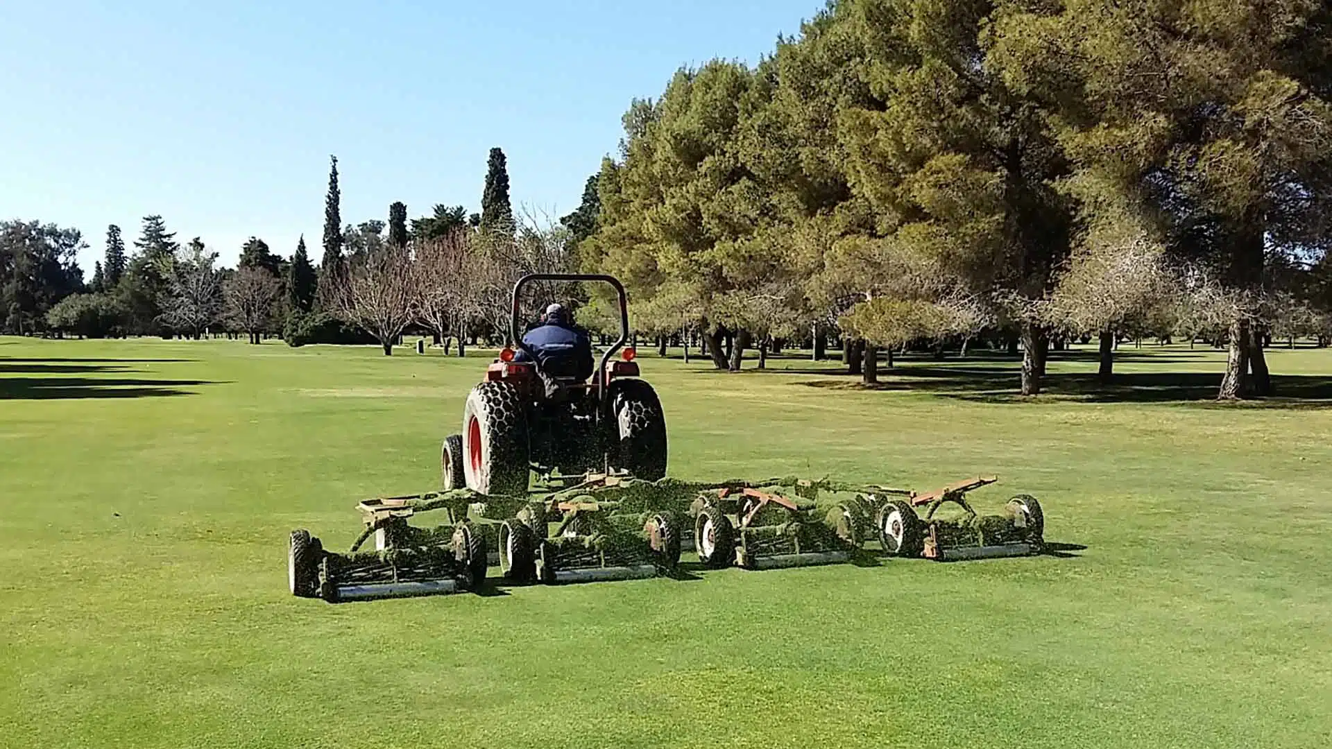 Curso mantenimiento canchas de golf