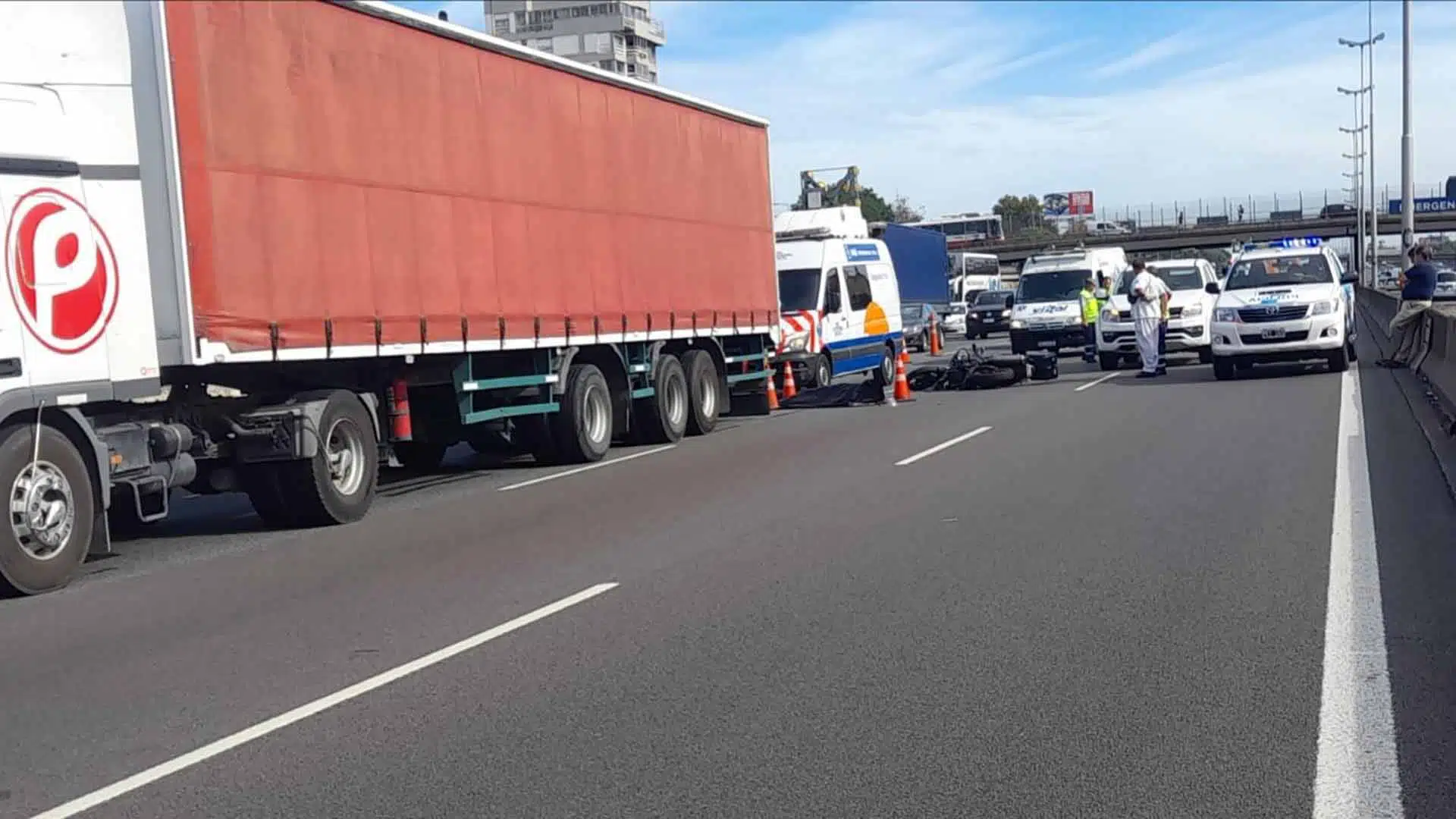 Triple choque Panamericana