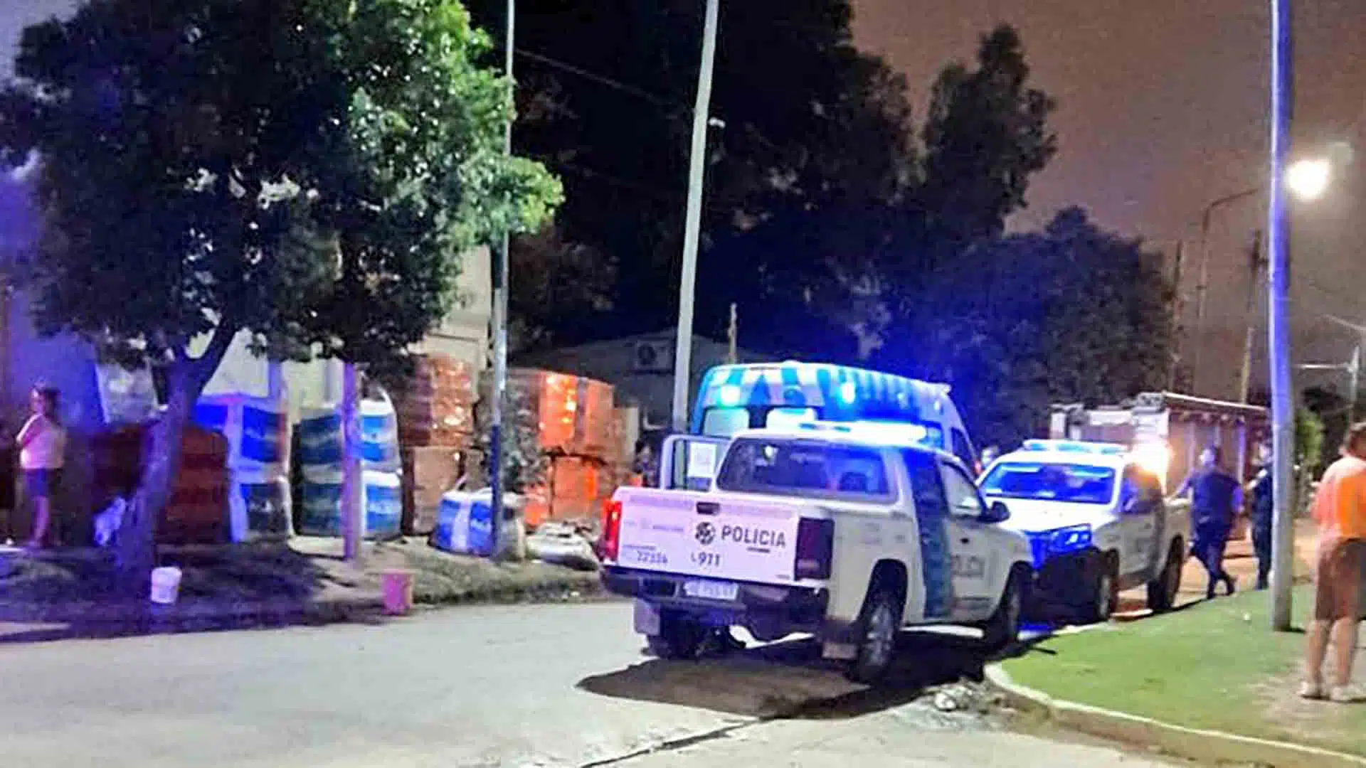 Muerto incendio Manuel Alberti