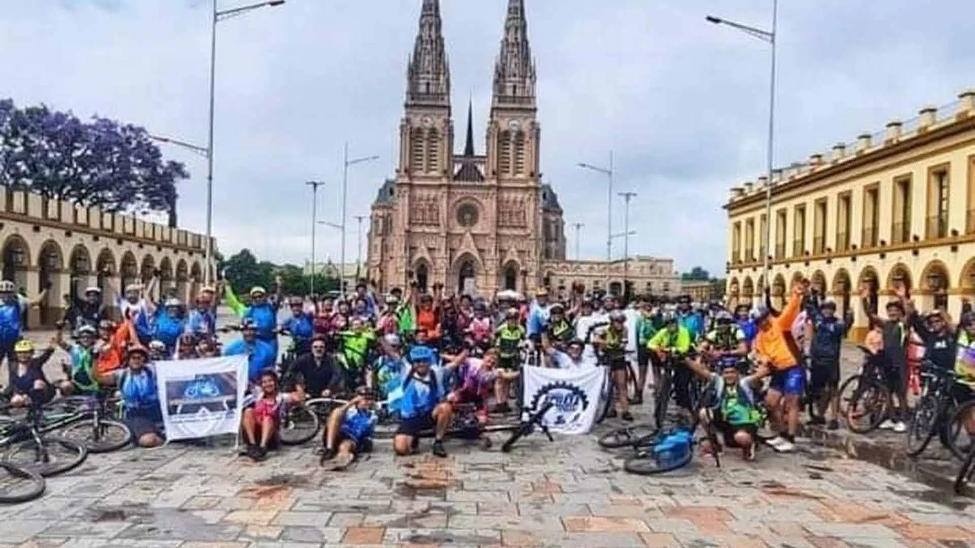 Peregrinación en bicicleta a Luján