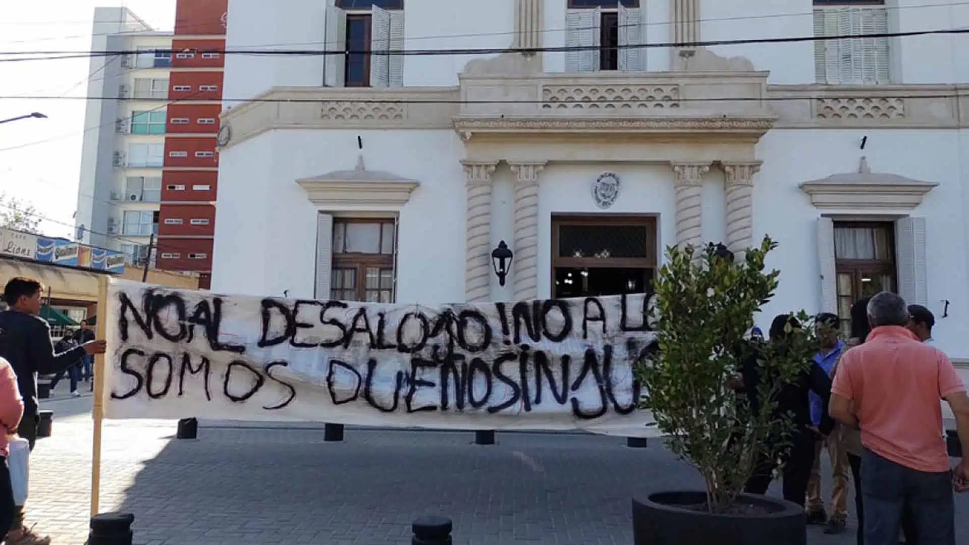 Desalojo barrio Salas