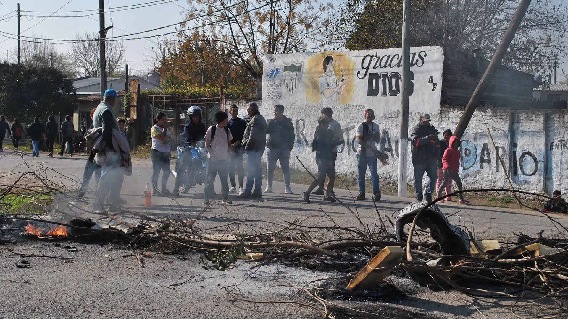 Corte Ruta 8